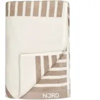 NJRD Stripes kylpypyyhe 100 x 150 cm Beige