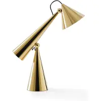 Tom Dixon Pose Task LED pöytävalaisin Kulta