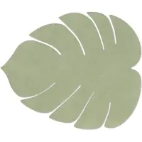 Lind DNA Monstera Leaf Nupo pöytätabletti L Oliivinvihreä