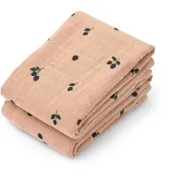 Liewood Lewis Musliiniviltti 2-pack, Mini Berry/Pale Tuscany