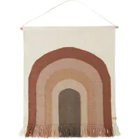 OYOY Follow the rainbow -seinäkoriste 100x124 cm Choko