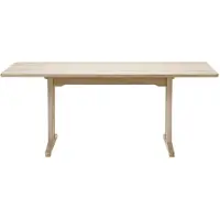 Fredericia Furniture C18 Shaker-pöytä Saippuoitu tammi, 180x90cm