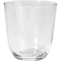 Broste Copenhagen Drikkeglas 'Hammered' - Nude - 33.5 CL