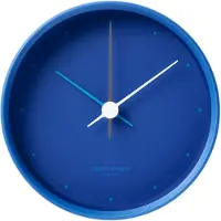 Georg Jensen Koppel seinäkello Ø10 cm Iconic blue
