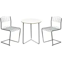 Grythyttan Stålmöbler Korkea teknologia -tuoli kuumagalvanoitu