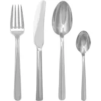 Kay bojesen Grand Prix -aterinsetti 16 osaa Polished steel