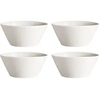 Scandi Living Kalk-kulho 60 cl 4-pack valkoinen