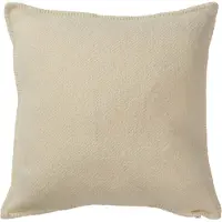Klippan Yllefabrik Bouclé-tyynynpäällinen 45x45 cm Kermainen