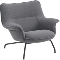 Muuto Doze nojatuoli matala Ocean 80-anthracite black