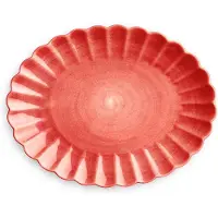Mateus Oyster lautanen 30x35 cm Punainen