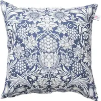 Klippan Yllefabrik Sunflower tyynynpäällinen 45 x 45 cm Dark denim