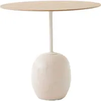 &tradition Lato LN9 -sivupöytä Oak-Crema diva marble