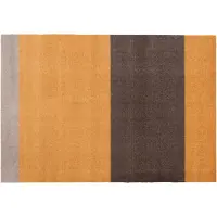 Tica Copenhagen Stripes käytävämatto vaakasuuntainen Dijon-brown-sand, 90 x 130 cm