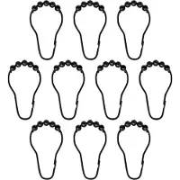 Mette Ditmer Aqua Hooks,10-Pack - Black - ONE SIZE