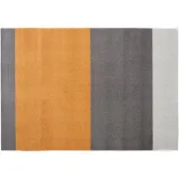 Tica Copenhagen Stripes käytävämatto vaakasuuntainen Grey-grey-dijon, 90 x 130 cm