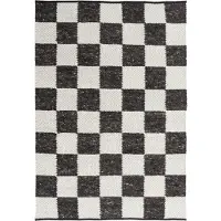 Tisca Gotland Design matto Special Edition Anthracite-white nr. 2428, 140x200 cm