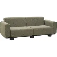 Brafab Bolster sohva Antracit / Teddy Verde