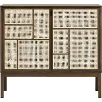 Design House Stockholm Air sivupöytä Tumma tammi, 120x110 cm, jaloilla