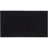 Tica Copenhagen Floormat Polyamide, 120X67 Cm, Unicolor - Black - 120X67X0.7CM