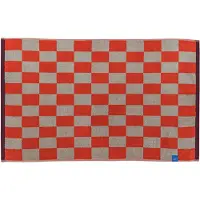 Mette Ditmer Retro kylpyhuonematto 50x80 cm Tummanoranssi