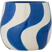 Bloomingville Romy Flowerpot - Blue - Ø 20.5 CM