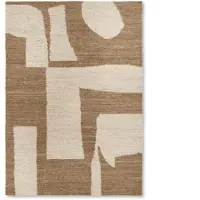 Ferm Living , Piece Matto 200x300 cm - Off-white/Toffee