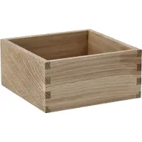 Scandi Living Carve säilytyslaatikko 15 cm Tammi
