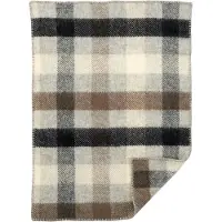 Klippan Yllefabrik Gotland Lampaanvilla Peitto Multicolor Multicolor One Size Harmaa One Size
