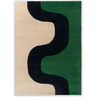 Marimekko Seireeni villamatto Green, 140x200 cm