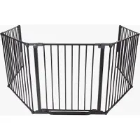 BabyDan Flex StepFree XXL Turvaportti, Musta