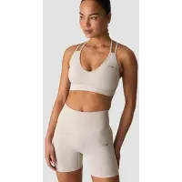 ICANIWILL Define Seamless V-neck Sports Bra Light Dusty Beige