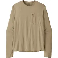 Patagonia Men's Long Sleeved Capilene Cool Sun Shirt Seabird Grey - Light Seabird Grey X-dye Pitkähihaiset paidat M