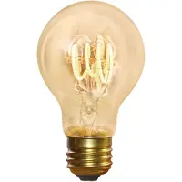 LED energie A60/E27 4W 230lm himmennettävä amber antiikkilamppu