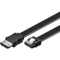 Wentronic goobay - eSATA-kaapeli - Serial ATA 150/300/600 - eSATA til eSATA - 50 cm
