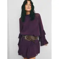 Noella Lavanna Dress - Burgundy - XL