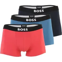BOSS Bokserishortsit 'David Beckham' sininen / punainen / musta / valkoinen