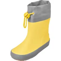 Playshoes Kumisaappaat keltainen / tummanharmaa