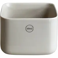DBKD Cube plant matala ruukku Ø 13 cm Shiny mole