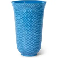 Lyngby Porcelæn Rhombe maljakko 20 cm Sininen