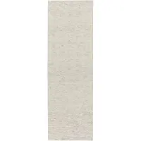 Scandi Living Fawn villamatto valkoinen 80x240 cm