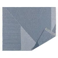 NJRD Stripes villahuopa 130x185 cm Sininen