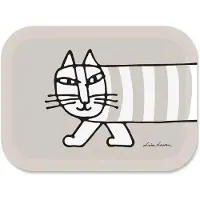 Opto Design Mikey tarjotin, 27 x 20 cm Harmaa