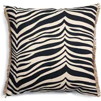 Classic collection Zebra tyyny 50x50 cm Musta