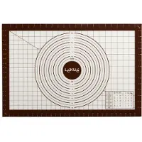 Lékué nonstick leivontamatto taikina 60x40 cm. Valkoinen