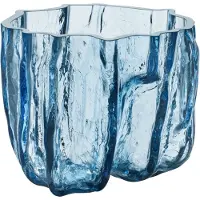 Kosta Boda Crackle maljakko 175 mm, circular glass