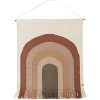 OYOY Follow the rainbow -seinäkoriste 100x124 cm Choko