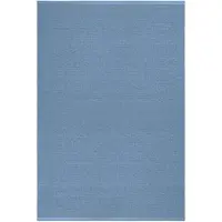 Scandi Living Mellow muovimatto sininen 150 x 220 cm