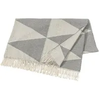 Scandi Living Rime puuvillahuopa Fog