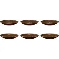 Seltmann Terra kahvilautanen Ø 12 cm 6-pakkaus Earth Brown