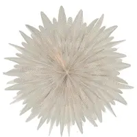 Scandi Living Luna adventtitähti valkoinen pilkullinen Ø80 cm